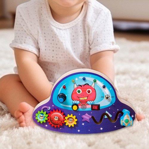 Tablero De Actividades Iluminado Para Niños Pequeños -