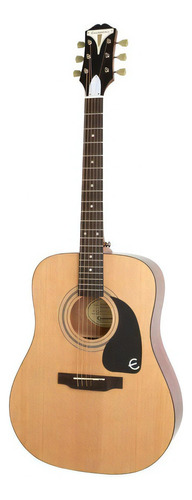 Guitarra acústica Epiphone PRO-1 EAPRNACH1 para diestros natural níquel