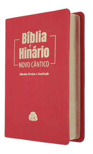 Bíblia E Hinário Ipb(igreja Presbiteriana) | Capa Macia Pink 12x17 Cm (letra/fonte Normal)