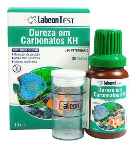 Teste Dureza Carbonato Kh Alcon 20ml Full