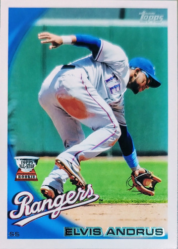 Elvis Andrus,2010 Topps All Star Rookie, Texas Rangers 
