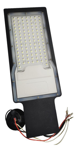 Lampara Led Alumbrado Público 100w Con Base Y Fotocelda Color de la carcasa Negro Color de la luz Blanco frío 110V/220V