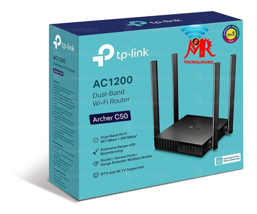 Router Tp-link  Ac 1200, Dual Band/ Full