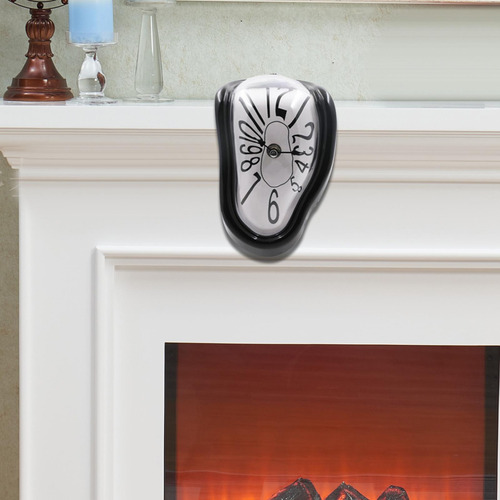 Reloj De Fusión Reloj Derretido Reloj De Pared Árabe Negro