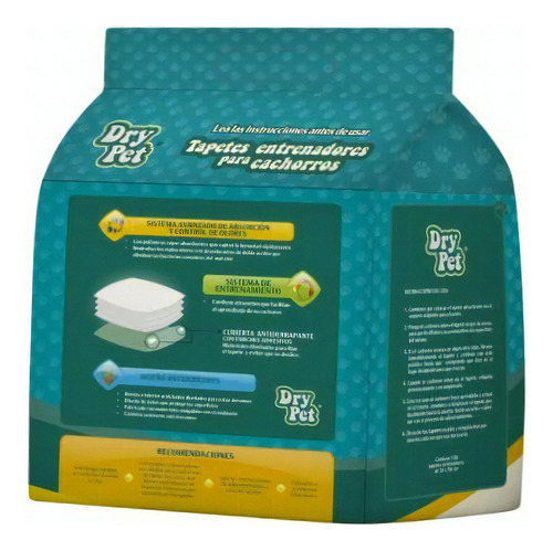 Tapete Entrenador Dry Pet 100 Pz