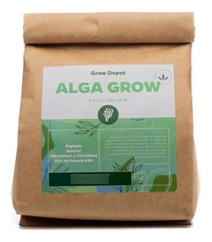 Alga Grow En Polvo Soluble Grow Depot