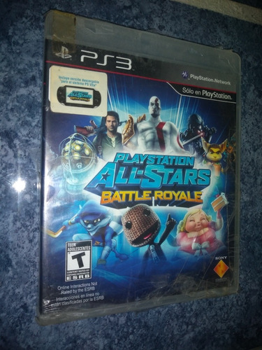 Ps3 Video Juego Playstation All-stars Battle Royale Físico