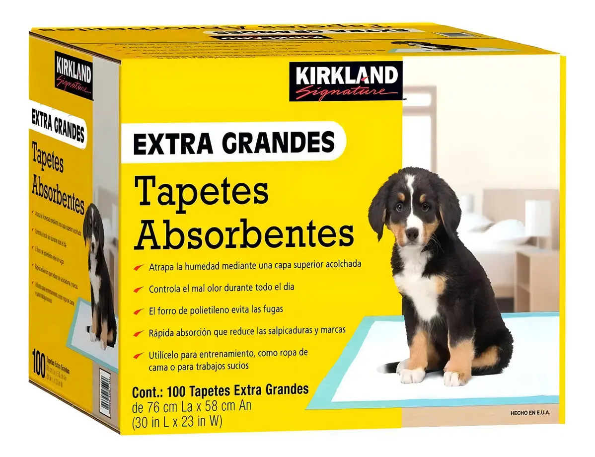 tapete entrenador extra grande kirkland 100 pzs