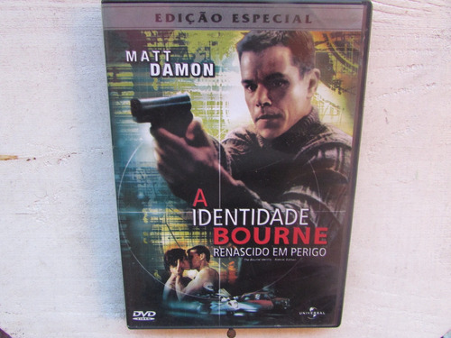 Dvd - Filme - A Identidade Bourne - Renascido Em Perigo