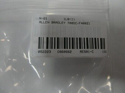 Allen Bradley 700dc-f400z1 Control Relay 115v-dc Nnr
