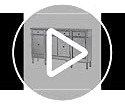 Powell Company Mirrored 4door 3drawer Console