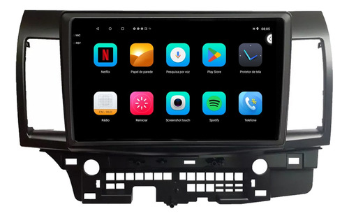 Central Multimidia Lancer 09/15 9p Android 2gb 64gb Carplay