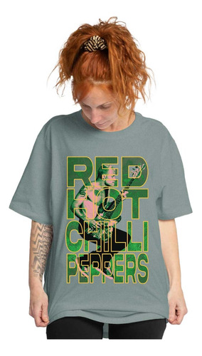 Flea 784 Red Hot Chilli Peppers Polera Estampada Dtf