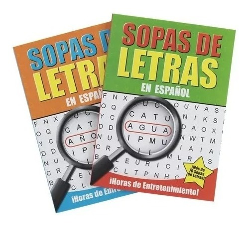 Libros Sopas De Letras Surtido En Español