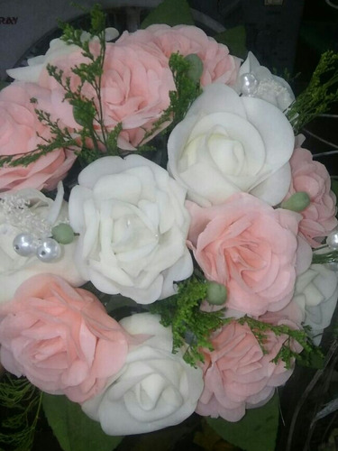 Bouquet De Porcelana Flexible 100% Naturalidad Novia Boda