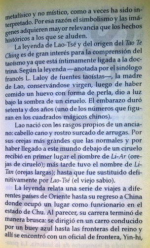 Tao Te Ching - Lao Tse - El Camino Y La Virtud - Autoayuda (Usado)
