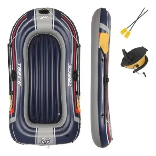 Bote Inflable Gomon Hydro Force C/remos +inflador Bestway!!!