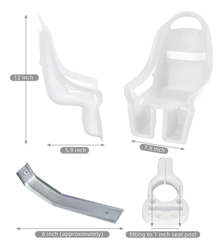 Asiento De Bicicleta De Muñeca Eirona Para Bicicleta Para Ni