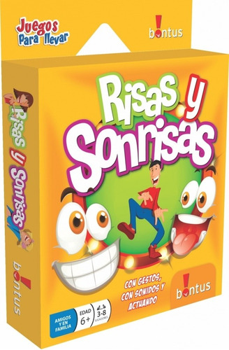 Risas Y Sonrisas Juego De Mesa 6+  Bontus