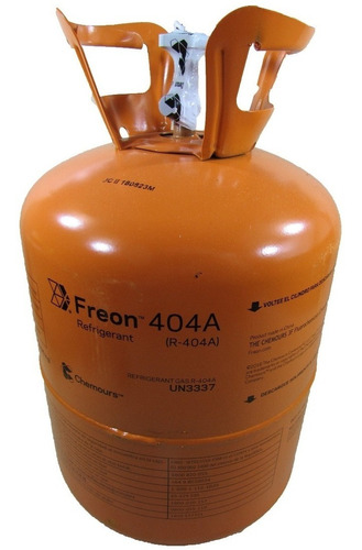 Garrafa Dupont Freon R404 Lacrada 10.9 K Alef Refrigeracion
