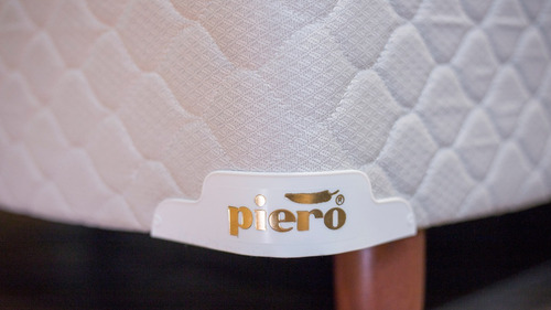 Combo Colchón Sommier Y Almohadas Piero Spring 190x140 Envío