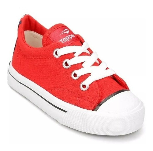 Zapatillas Topper Profesional Kids Rojo Abc Dep