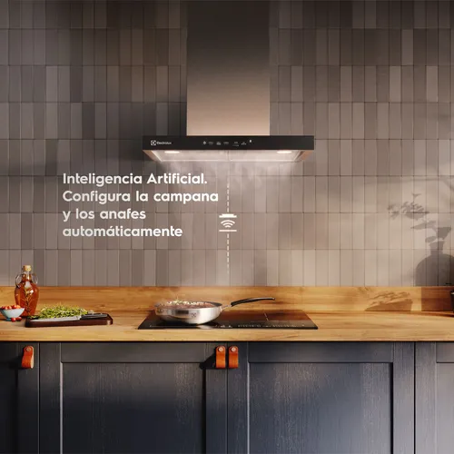Campana Electrolux 60cm Experience Ce6tf Plateado
