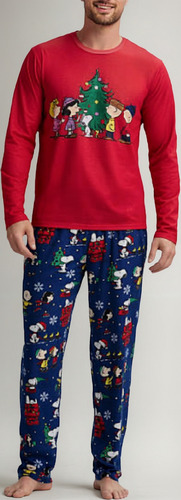 Pijama Hombre Briefly Stated - Talla Y Diseño Variados