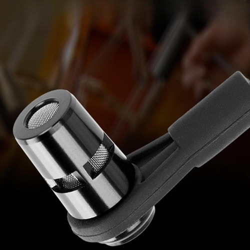 Clip En Instrumento Musical Micrófono Micrófono Doble