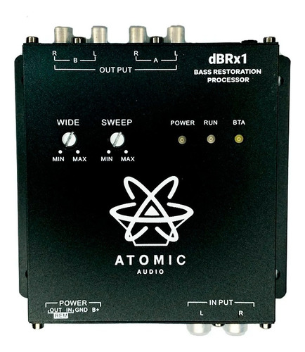 Epicentro Con Restaurador De Bajos Atomic Dbrx1 Compacto