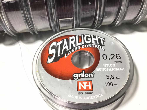 Nylon De Pesca Starlight Premiun X 200m. Unidos De 0,26mm.