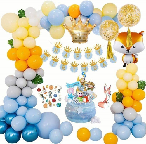 Decoración De Globos Temáticos Del Principito, Juego De Glob