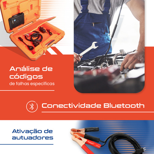 Scanner Automotivo Raven Starter Pro 3 Bluetooth Sem Tablet