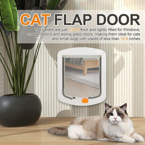 Puerta Exterior Para Gatos Puerta Para Gatos Con Ventana Pue