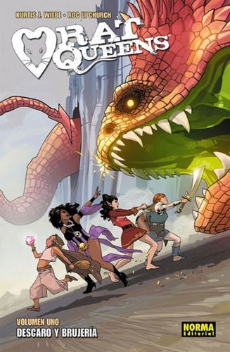 Rat Queens 1 Descaro Y Brujería - Wiebe - Upchurch - Norma