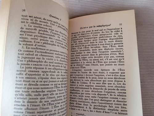 Questions 1 Martin Heidegger Gallimard