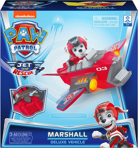 Paw Patrol Marshall Deluxe Jet To The Rescue Original 