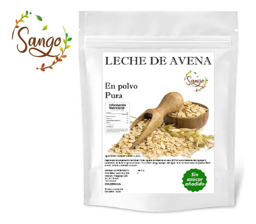 2 Kg De Leche De Avena En Polvo, Vegana Y Sin Azucar