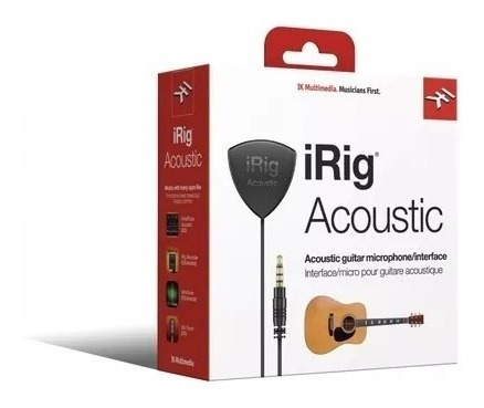 Captador Ik Multimedia Irig Acoustic Mostruario