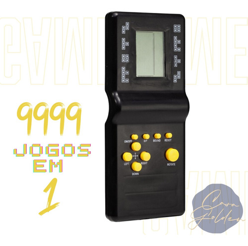 Video Game Portátil Clássico Console Antigo Retro 9999 Jogos