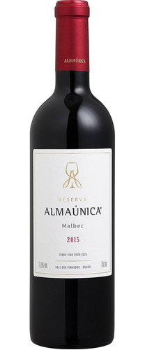 Vinho Almaúnica Reserva Malbec Tinto 750ml