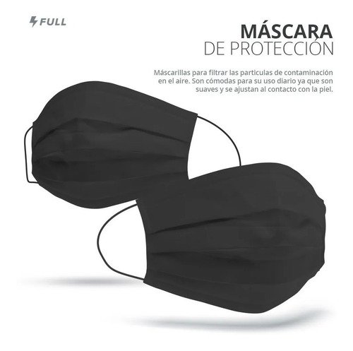 Imagen 3 de 10 de Cubrebocas Kn95 Niño Mascarilla Niño Desechable Protección