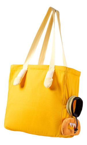 Bolsa Transportadora Para Gatos, Bolso De Hombro L Amarillo