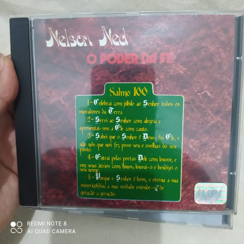 Cd Nelson Ned - O Poder Da Fé