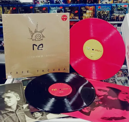 Cafe Tacuba Re Reedicion Treinta Vinilo Rosa Y Negro
