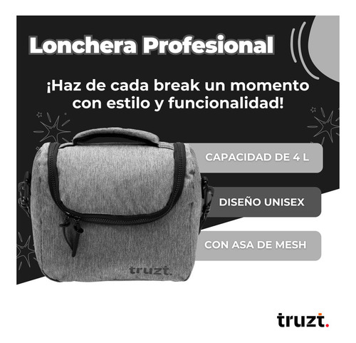 Lonchera Profesional Ruz Truzt 4 L