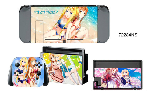 Skin Para Nintendo Switch Modelo (72284ns)