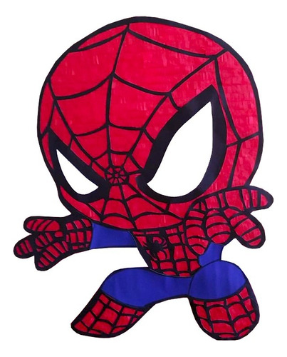Piñata Spiderman Hombre Araña 80 Cm Fiesta Decoración