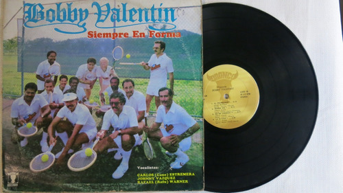 Vinyl Vinilo Lp Acetato Siempre En Forma Bobby Valentin