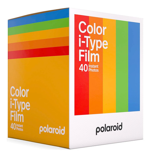 Paquete De Películas Polaroid Instant Color I-type 40 (40 Fo